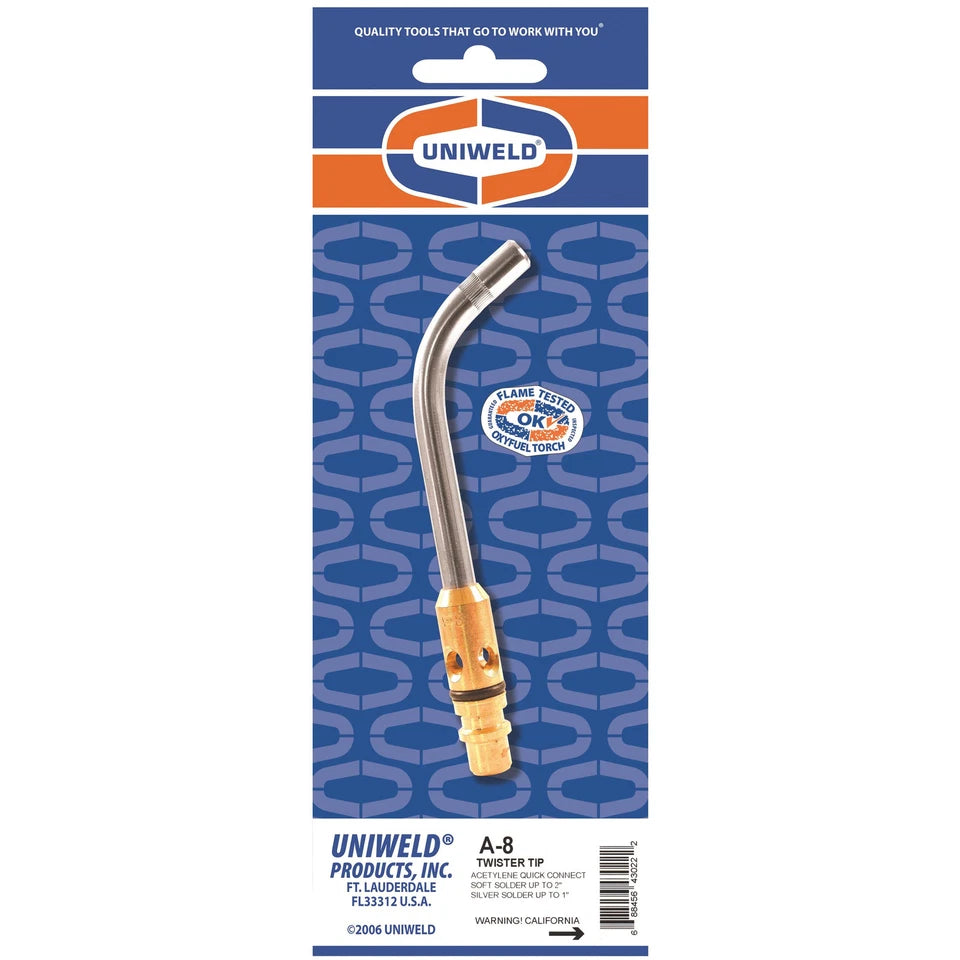 UNIWELD A-8 AIR ACETYLENE STYLE TIP